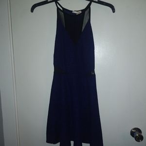 Blue Cutout Dress